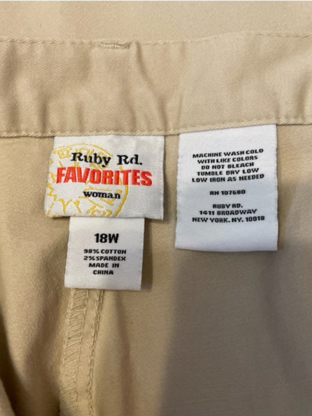 Ruby Rd. Pants - Picture 3 of 3
